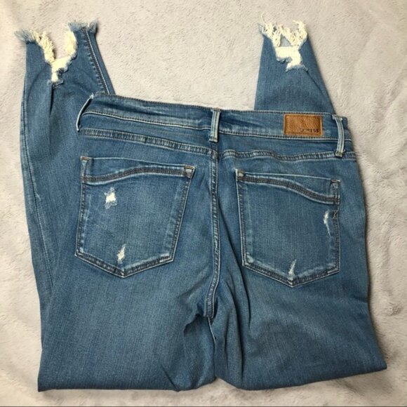 NWT Express Ankle Distressed Legging Mid rise - Picture 3 of 10